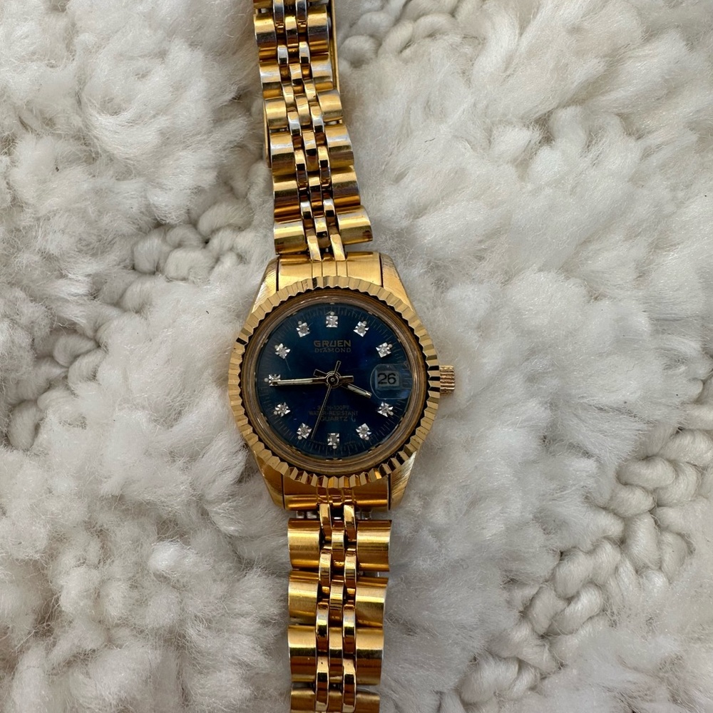 Gruen Diamond Watch